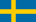 Svenska (Sverige) flagga